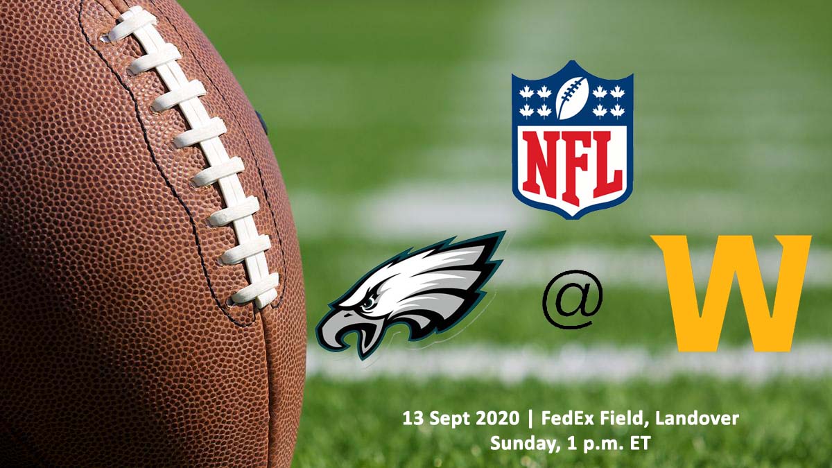 Eagles Vs Football Team Live Stream  NFL Week 1