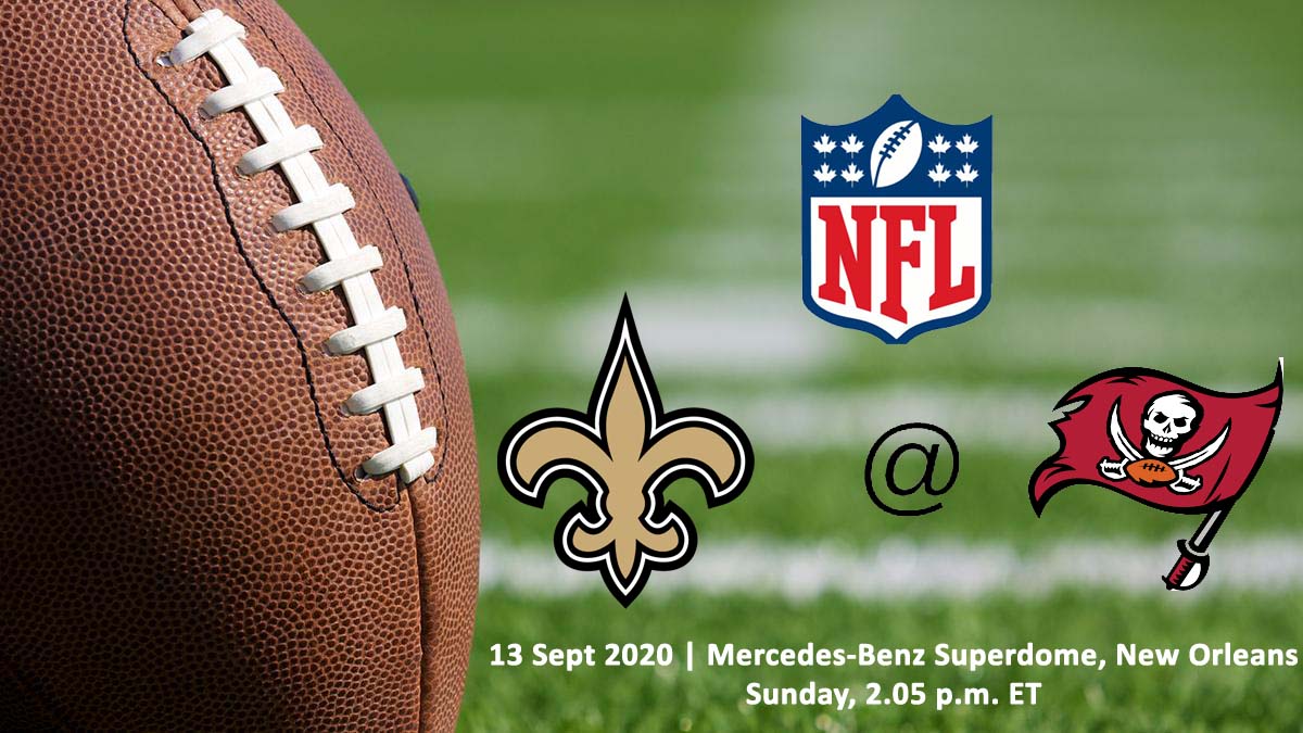 Tampa Bay Buccaneers Vs New Orleans Saints Live Stream NFL Week 1