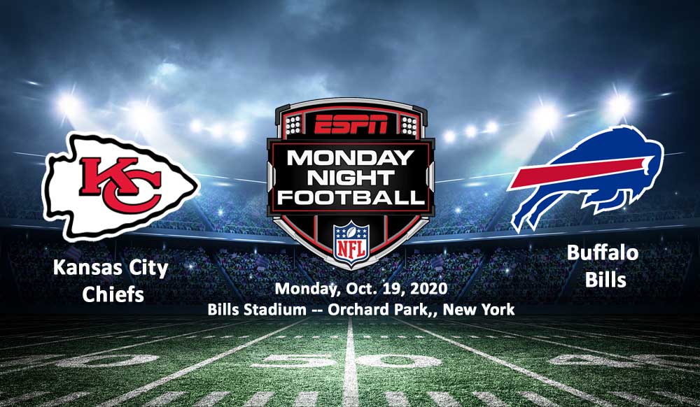 Kansas City Chiefs Vs Buffalo Bills Live Stream Monday Night Football