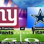 49ers vs Titans Live: How to…