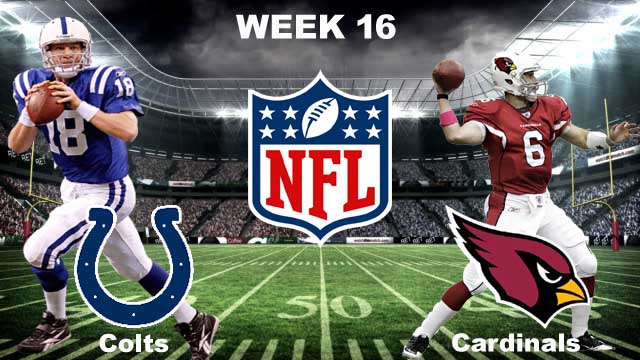 Indianapolis Colts vs Arizona Cardinals Live Stream Saturday 25 December 2021