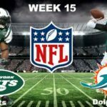 New York Jets vs Miami Dolphins Live Stream, Sunday, 19 December 2021