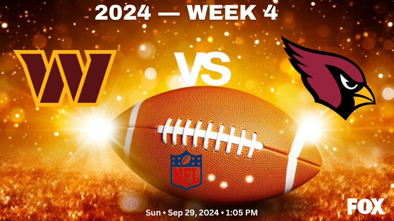 Live Stream Now: Cardinals vs Commanders – Watch the Game Here