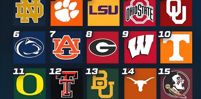 NCAAF 2025 Teams