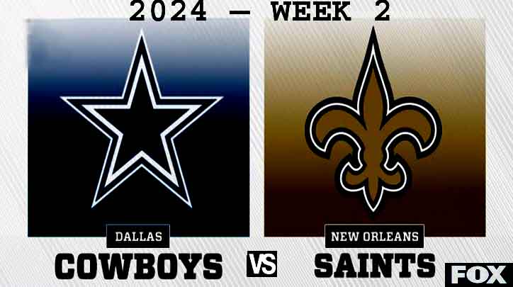 Watch Cowboys vs Saints Live: Free Live Stream and Game Predictions