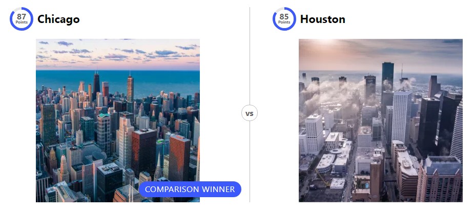 Houston vs. Chicago