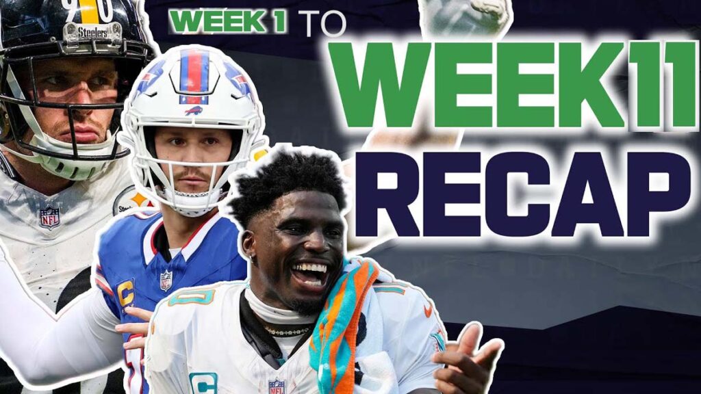 NFL 2024 Regular Season Recap, Week 1 to Week 11