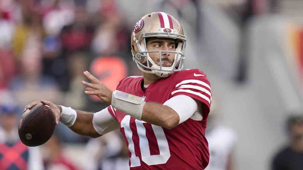 Raiders signing QB Jimmy Garoppolo to three-year, $72.75 million contract