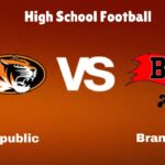 Republic vs Branson: Live Stream | High School Football | Preview, Odds Game Prediction