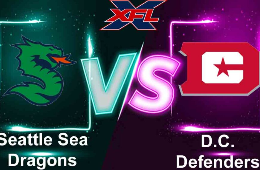 Seattle Sea Dragons vs D.C. Defenders Live Stream, TV Channel, How To Watch