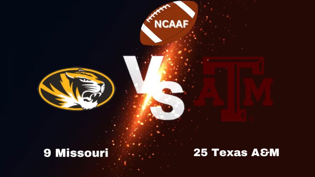 9 Missouri vs 25 Texas A&M: Live NCAAF Game Preview, How to Watch, Odds & Prediction – Week 6, 2024