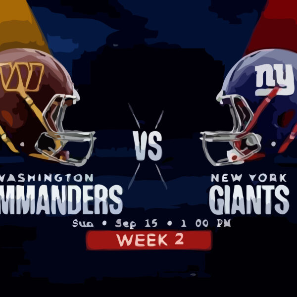 Commanders vs. Giants Full Game, live score | Week 2