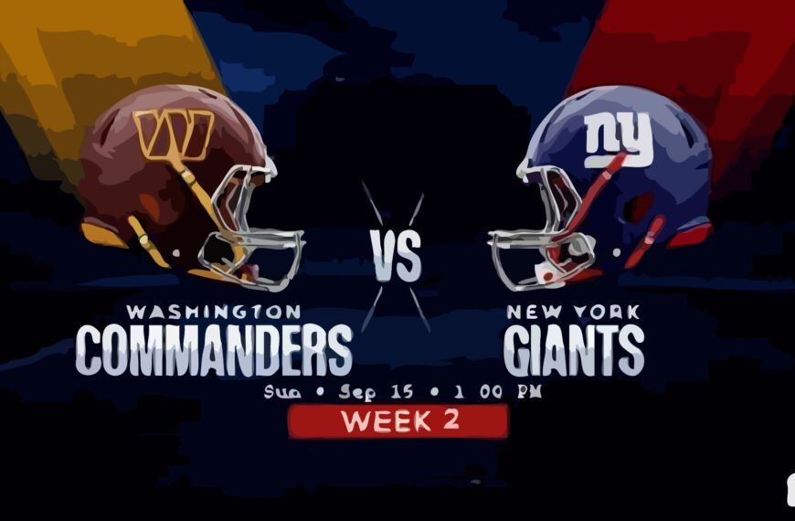 Commanders vs. Giants Full Game, live score | Week 2