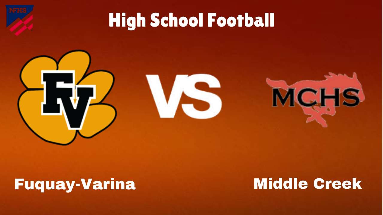 Live Coverage: Fuquay-Varina vs. Middle Creek Football – Watch Online