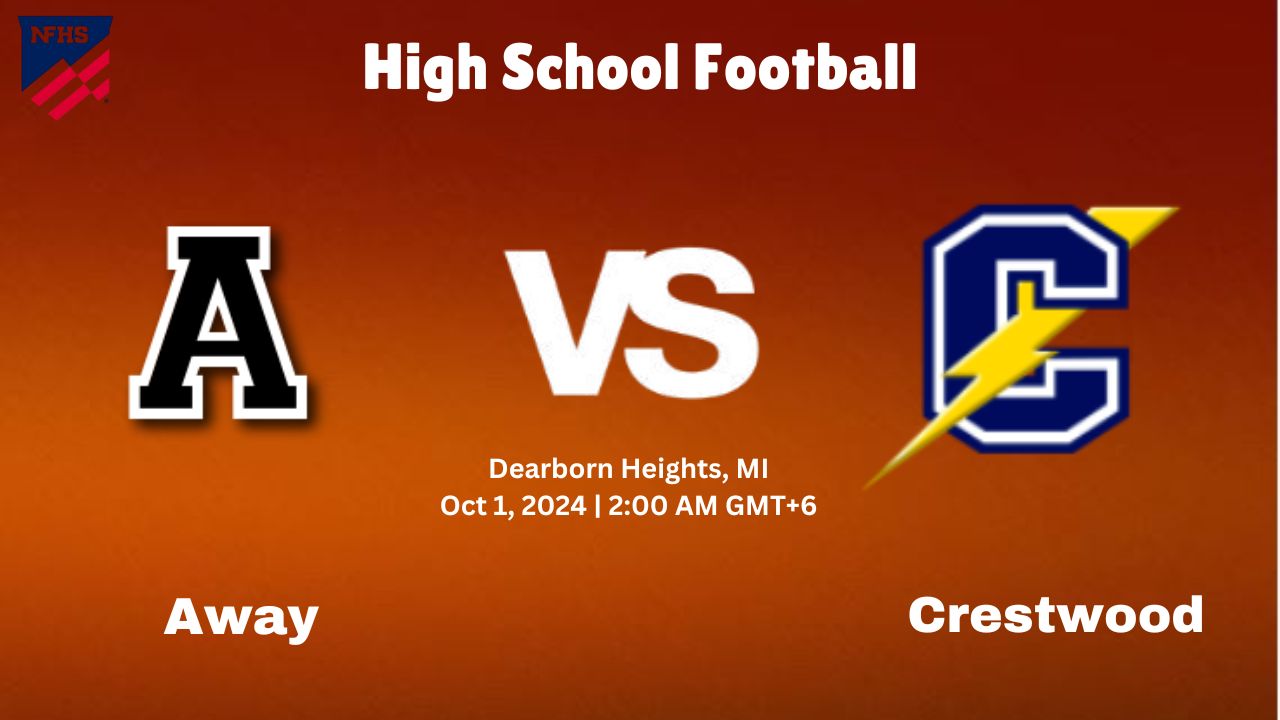 High School Football Live: Away vs. Crestwood Stream Now