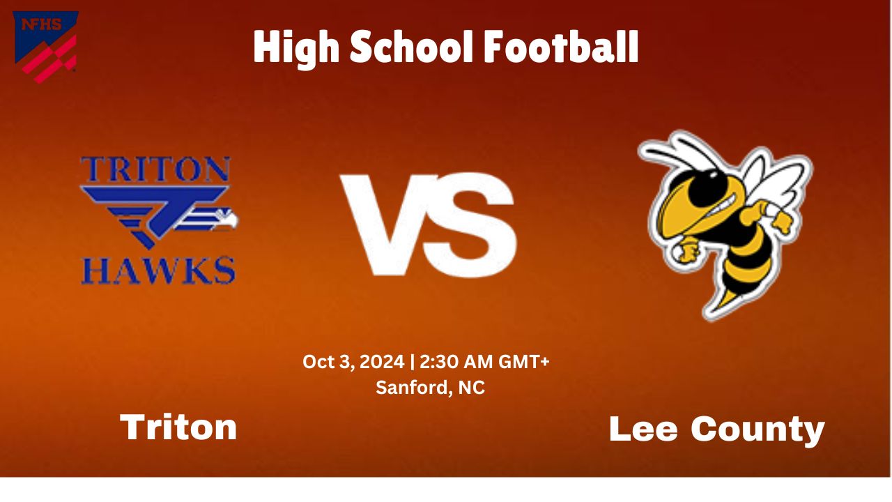 How to Follow the Game Live: Triton vs. Lee County Football Showdown