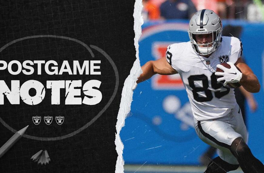 Postgame Notes: Week 5 at…