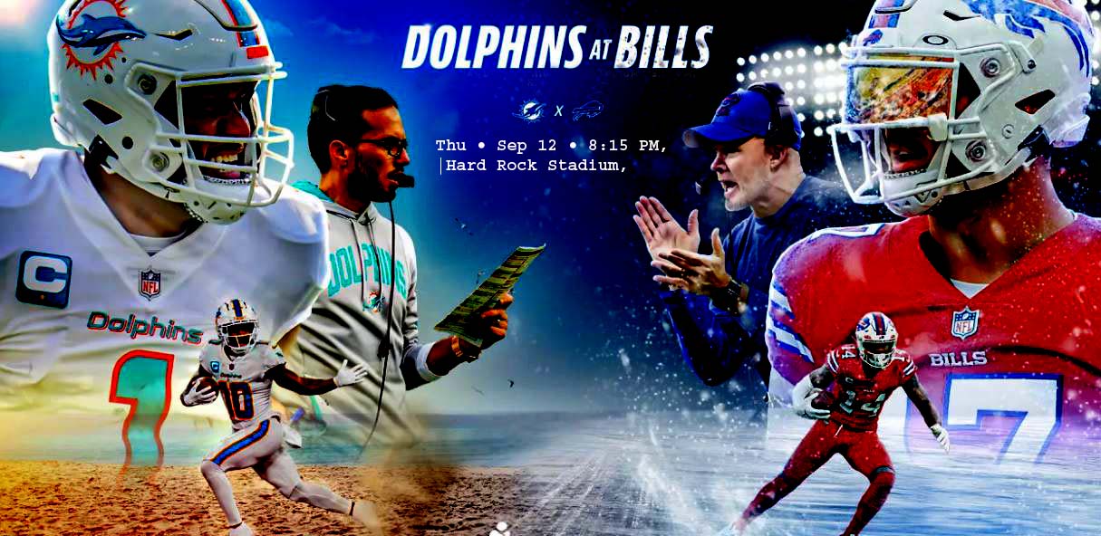 Watch Dolphins vs. Bills Live: Free Football Streaming