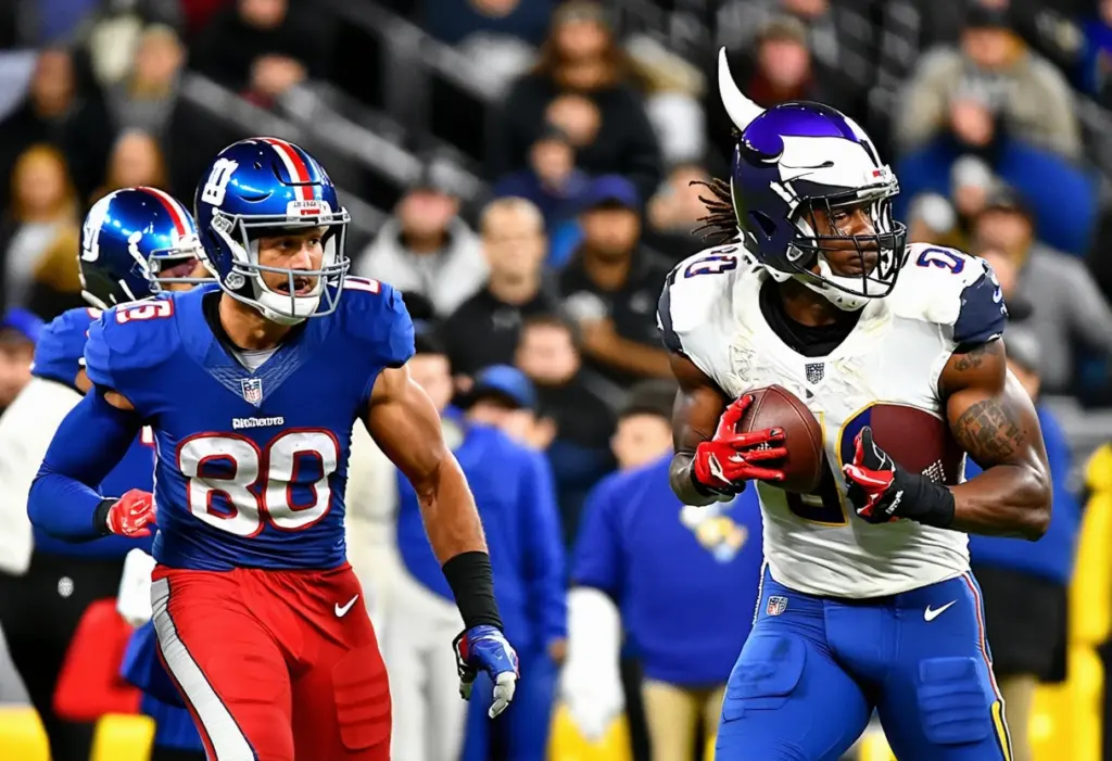 Giants vs Vikings Live Stream: Score Updates, Stats, and Highlights